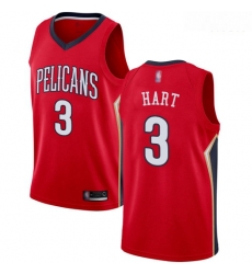 Pelicans #3 Josh Hart Red Basketball Swingman Statement Edition Jersey Pelicans #3 Josh Hart Red Basketball Swingman Statement Edition Jersey