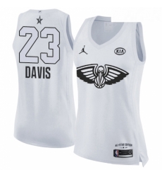 Womens Nike Jordan New Orleans Pelicans 23 Anthony Davis Swingman White 2018 All Star Game NBA Jersey Womens Nike Jordan New Orleans Pelicans 23 Anthony Davis Swingman White 2018 All Star Game NBA Jersey