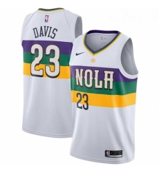 Womens Nike New Orleans Pelicans 23 Anthony Davis Swingman White NBA Jersey City Edition Womens Nike New Orleans Pelicans 23 Anthony Davis Swingman White NBA Jersey City Edition