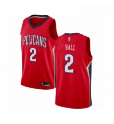 Youth New Orleans Pelicans 2 Lonzo Ball Swingman Red Basketball Jersey Statement Edition Youth New Orleans Pelicans 2 Lonzo Ball Swingman Red Basketball Jersey Statement Edition
