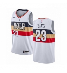 Youth Nike New Orleans Pelicans 23 Anthony Davis White Swingman Jersey Earned Edition Youth Nike New Orleans Pelicans 23 Anthony Davis White Swingman Jersey Earned Edition