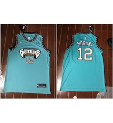 Grizzlies 12 Ja Morant Green Nike Swingman Jersey Grizzlies 12 Ja Morant Green Nike Swingman Jersey