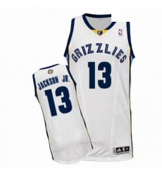 Mens Adidas Memphis Grizzlies 13 Jaren Jackson Jr Authentic White Home NBA Jersey Mens Adidas Memphis Grizzlies 13 Jaren Jackson Jr Authentic White Home NBA Jersey
