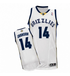 Mens Adidas Memphis Grizzlies 14 Brice Johnson Authentic White Home NBA Jersey Mens Adidas Memphis Grizzlies 14 Brice Johnson Authentic White Home NBA Jersey