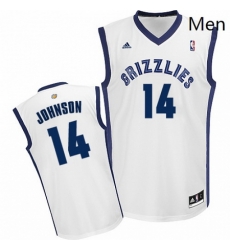 Mens Adidas Memphis Grizzlies 14 Brice Johnson Swingman White Home NBA Jersey Mens Adidas Memphis Grizzlies 14 Brice Johnson Swingman White Home NBA Jersey