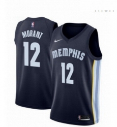 Mens Memphis Grizzlies 12 Ja Morant Black 2019 Swingman Jersey Mens Memphis Grizzlies 12 Ja Morant Black 2019 Swingman Jersey