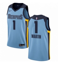 Mens Nike Memphis Grizzlies 1 Jarell Martin Swingman Light Blue NBA Jersey Statement Edition Mens Nike Memphis Grizzlies 1 Jarell Martin Swingman Light Blue NBA Jersey Statement Edition