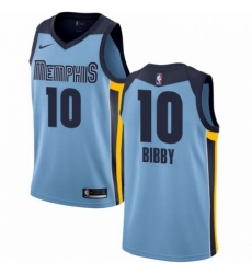 Mens Nike Memphis Grizzlies 10 Mike Bibby Authentic Light Blue NBA Jersey Statement Edition Mens Nike Memphis Grizzlies 10 Mike Bibby Authentic Light Blue NBA Jersey Statement Edition