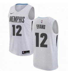 Mens Nike Memphis Grizzlies 12 Tyreke Evans Swingman White NBA Jersey City Edition Mens Nike Memphis Grizzlies 12 Tyreke Evans Swingman White NBA Jersey City Edition