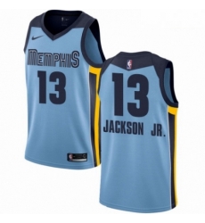Mens Nike Memphis Grizzlies 13 Jaren Jackson Jr Swingman Light Blue NBA Jersey Statement Edition Mens Nike Memphis Grizzlies 13 Jaren Jackson Jr Swingman Light Blue NBA Jersey Statement Edition