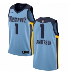 Youth Nike Memphis Grizzlies 1 Kyle Anderson Swingman Light Blue NBA Jersey Statement Edition Youth Nike Memphis Grizzlies 1 Kyle Anderson Swingman Light Blue NBA Jersey Statement Edition