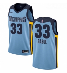 Youth Nike Memphis Grizzlies 33 Marc Gasol Swingman Light Blue NBA Jersey Statement Edition Youth Nike Memphis Grizzlies 33 Marc Gasol Swingman Light Blue NBA Jersey Statement Edition