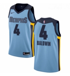 Youth Nike Memphis Grizzlies 4 Wade Baldwin Authentic Light Blue NBA Jersey Statement Edition Youth Nike Memphis Grizzlies 4 Wade Baldwin Authentic Light Blue NBA Jersey Statement Edition
