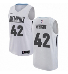 Youth Nike Memphis Grizzlies 42 Lorenzen Wright Swingman White NBA Jersey City Edition Youth Nike Memphis Grizzlies 42 Lorenzen Wright Swingman White NBA Jersey City Edition
