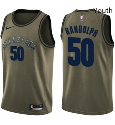 Youth Nike Memphis Grizzlies 50 Zach Randolph Swingman Green Salute to Service NBA Jersey Youth Nike Memphis Grizzlies 50 Zach Randolph Swingman Green Salute to Service NBA Jersey