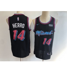 Heat 14 Tyler Herro Black City Edition Nike Swingman Jersey Heat 14 Tyler Herro Black City Edition Nike Swingman Jersey