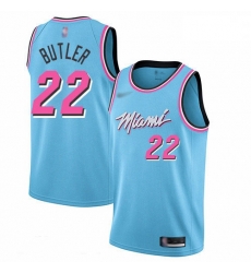 Heat 22 Jimmy Butler Blue Basketball Swingman City Edition 2019 20 Jersey Heat 22 Jimmy Butler Blue Basketball Swingman City Edition 2019 20 Jersey