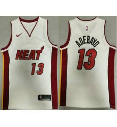 Men Miami Heat 13 Bam Adebayo White 2020 Nike Swingman Stitched NBA Jersey Men Miami Heat 13 Bam Adebayo White 2020 Nike Swingman Stitched NBA Jersey