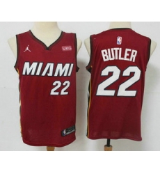 Men Miami Heat 22 Jimmy Butler Red 2020 Brand Jordan Swingman Stitched NBA Jersey With The NEW Sponsor Logo Men Miami Heat 22 Jimmy Butler Red 2020 Brand Jordan Swingman Stitched NBA Jersey With The NEW Sponsor Logo