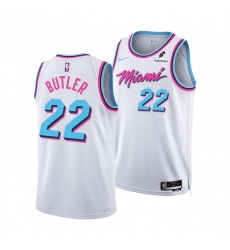 Men Miami Heat 22 Jimmy Butler White 2024 25 City Edition Stitched Basketball Jersey Men Miami Heat 22 Jimmy Butler White 2024 25 City Edition Stitched Basketball Jersey