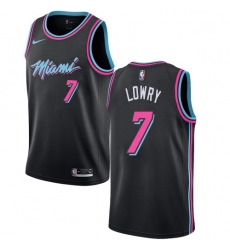 Men Nike Miami Heat 7 Kyle Lowry Black NBA Swingman City Edition 2018 19 Jersey Men Nike Miami Heat 7 Kyle Lowry Black NBA Swingman City Edition 2018 19 Jersey