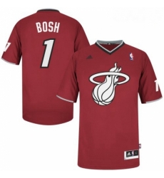 Mens Adidas Miami Heat 1 Chris Bosh Swingman Red 2013 Christmas Day NBA Jersey Mens Adidas Miami Heat 1 Chris Bosh Swingman Red 2013 Christmas Day NBA Jersey