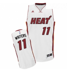 Mens Adidas Miami Heat 11 Dion Waiters Swingman White Home NBA Jersey Mens Adidas Miami Heat 11 Dion Waiters Swingman White Home NBA Jersey