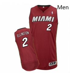 Mens Adidas Miami Heat 2 Wayne Ellington Authentic Red Alternate NBA Jersey Mens Adidas Miami Heat 2 Wayne Ellington Authentic Red Alternate NBA Jersey