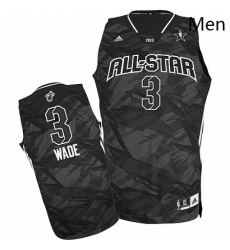 Mens Adidas Miami Heat 3 Dwyane Wade Swingman Black 2013 All Star NBA Jersey Mens Adidas Miami Heat 3 Dwyane Wade Swingman Black 2013 All Star NBA Jersey