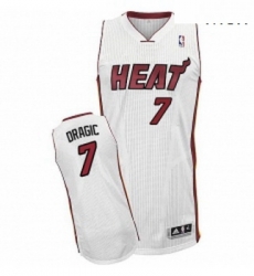 Mens Adidas Miami Heat 7 Goran Dragic Authentic White Home NBA Jersey Mens Adidas Miami Heat 7 Goran Dragic Authentic White Home NBA Jersey