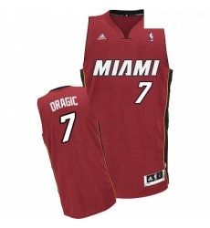 Mens Adidas Miami Heat 7 Goran Dragic Swingman Red Alternate NBA Jersey Mens Adidas Miami Heat 7 Goran Dragic Swingman Red Alternate NBA Jersey