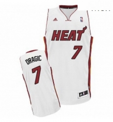 Mens Adidas Miami Heat 7 Goran Dragic Swingman White Home NBA Jersey Mens Adidas Miami Heat 7 Goran Dragic Swingman White Home NBA Jersey