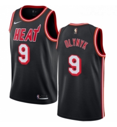 Mens Nike Miami Heat 9 Kelly Olynyk Authentic Black Black Fashion Hardwood Classics NBA Jersey Mens Nike Miami Heat 9 Kelly Olynyk Authentic Black Black Fashion Hardwood Classics NBA Jersey