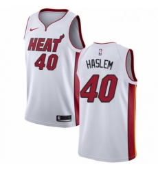 Womens Nike Miami Heat 40 Udonis Haslem Authentic NBA Jersey Association Edition Womens Nike Miami Heat 40 Udonis Haslem Authentic NBA Jersey Association Edition