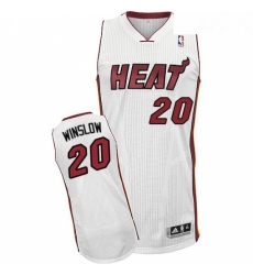 Youth Adidas Miami Heat 20 Justise Winslow Authentic White Home NBA Jersey Youth Adidas Miami Heat 20 Justise Winslow Authentic White Home NBA Jersey