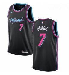 Youth Nike Miami Heat 7 Goran Dragic Swingman Black NBA Jersey City Edition Youth Nike Miami Heat 7 Goran Dragic Swingman Black NBA Jersey City Edition