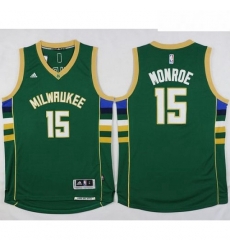 Bucks 15 Greg Monroe Green Stitched NBA Jersey Bucks 15 Greg Monroe Green Stitched NBA Jersey