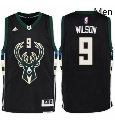 Milwaukee Bucks 9 D J Wilson Alternate Black New Swingman Stitched NBA Jersey Milwaukee Bucks 9 D J Wilson Alternate Black New Swingman Stitched NBA Jersey