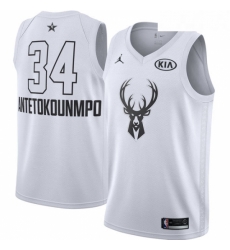 Youth Nike Jordan Milwaukee Bucks 34 Giannis Antetokounmpo Swingman White 2018 All Star Game NBA Jersey Youth Nike Jordan Milwaukee Bucks 34 Giannis Antetokounmpo Swingman White 2018 All Star Game NBA Jersey