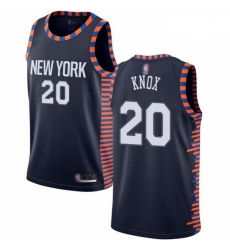 Knicks 20 Kevin Knox Navy Basketball Swingman City Edition 2019 20 Jersey Knicks 20 Kevin Knox Navy Basketball Swingman City Edition 2019 20 Jersey
