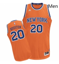 Mens Adidas New York Knicks 20 Allan Houston Swingman Orange Alternate NBA Jersey Mens Adidas New York Knicks 20 Allan Houston Swingman Orange Alternate NBA Jersey
