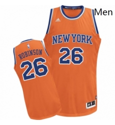 Mens Adidas New York Knicks 26 Mitchell Robinson Swingman Orange Alternate NBA Jersey Mens Adidas New York Knicks 26 Mitchell Robinson Swingman Orange Alternate NBA Jersey