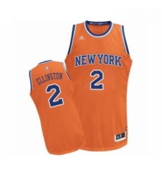 Mens New York Knicks 2 Wayne Ellington Authentic Orange Alternate Basketball Jersey Mens New York Knicks 2 Wayne Ellington Authentic Orange Alternate Basketball Jersey