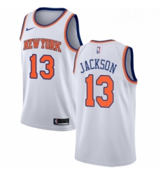 Mens Nike New York Knicks 13 Mark Jackson Swingman White NBA Jersey Association Edition Mens Nike New York Knicks 13 Mark Jackson Swingman White NBA Jersey Association Edition