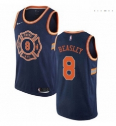 Mens Nike New York Knicks 8 Michael Beasley Authentic Navy Blue NBA Jersey City Edition Mens Nike New York Knicks 8 Michael Beasley Authentic Navy Blue NBA Jersey City Edition