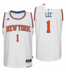 New York Knicks 1 Courtney Lee Home White New Swingman Jersey New York Knicks 1 Courtney Lee Home White New Swingman Jersey