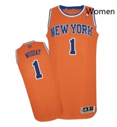 Womens Adidas New York Knicks 1 Emmanuel Mudiay Authentic Orange Alternate NBA Jersey Womens Adidas New York Knicks 1 Emmanuel Mudiay Authentic Orange Alternate NBA Jersey