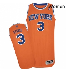 Womens Adidas New York Knicks 3 John Starks Authentic Orange Alternate NBA Jersey Womens Adidas New York Knicks 3 John Starks Authentic Orange Alternate NBA Jersey