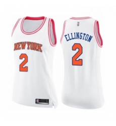 Womens New York Knicks 2 Wayne Ellington Swingman White Pink Fashion Basketball Jersey Womens New York Knicks 2 Wayne Ellington Swingman White Pink Fashion Basketball Jersey