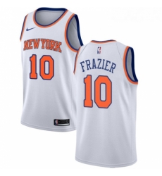 Womens Nike New York Knicks 10 Walt Frazier Swingman White NBA Jersey Association Edition Womens Nike New York Knicks 10 Walt Frazier Swingman White NBA Jersey Association Edition
